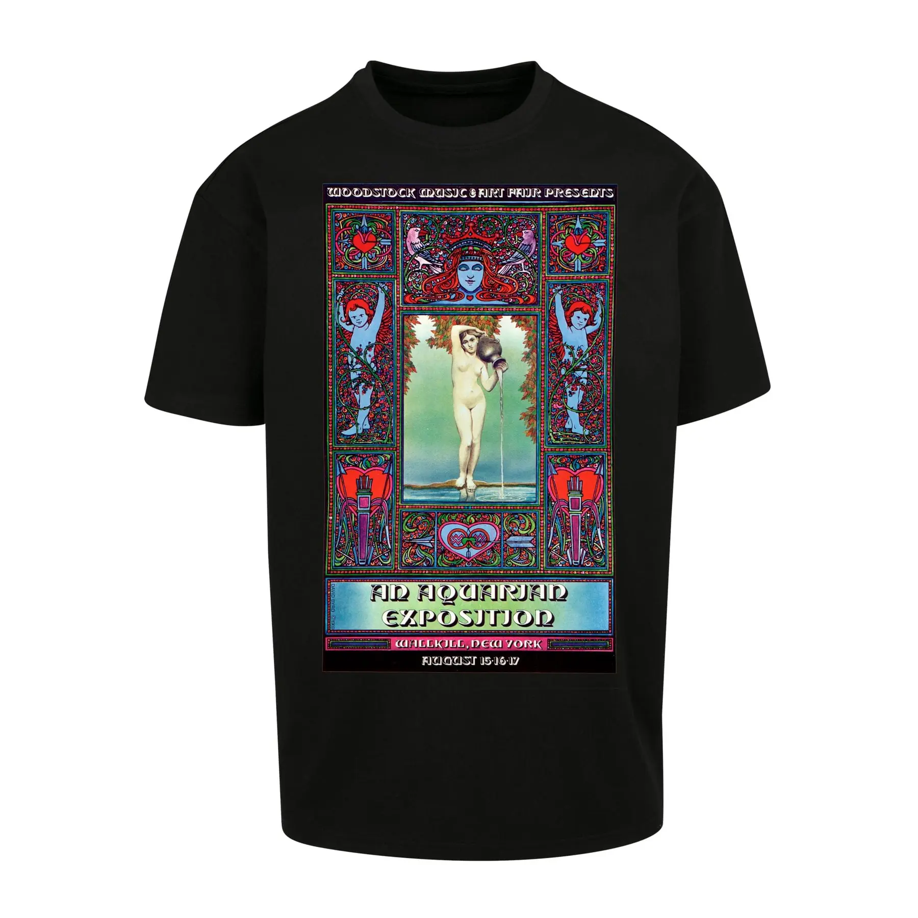 4066051116325 - Übergroßes T-Shirt Mister Tee Woodstock Wallkill