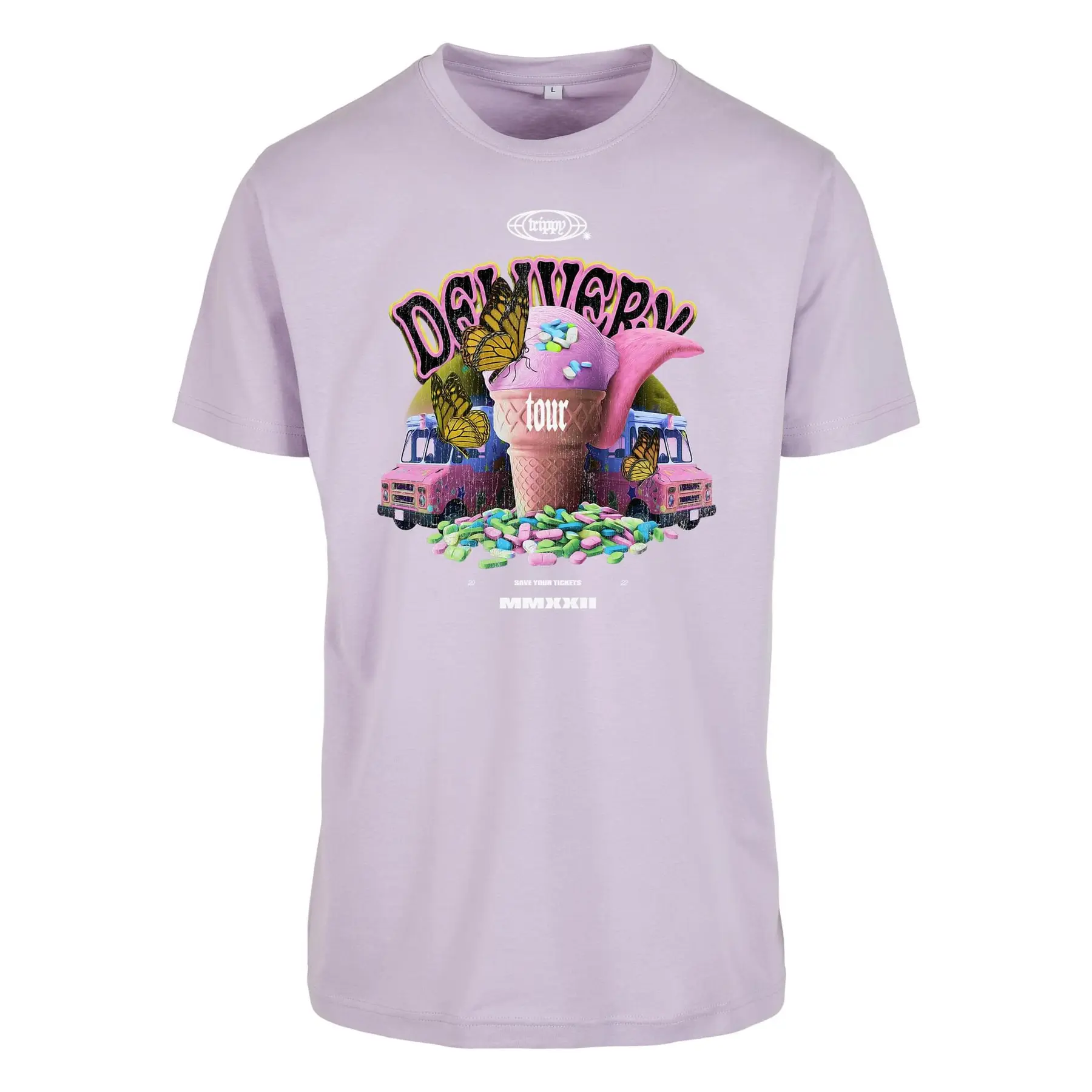Image of T-Shirt Mister Tee Trippy Delivery Tee
