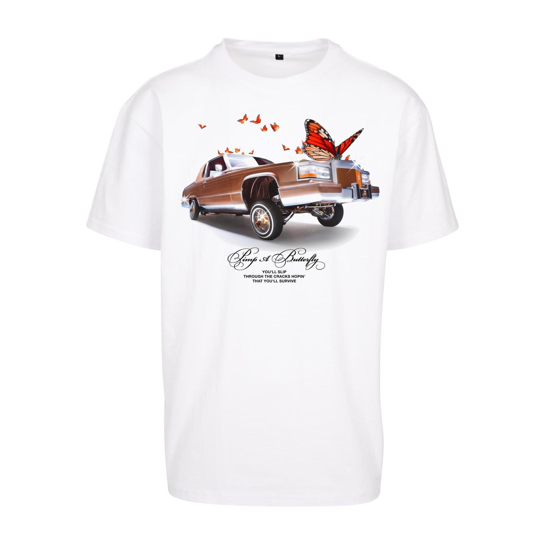 4066051148227 - Übergroßes T-Shirt Mister Tee Pimp a Butterfly