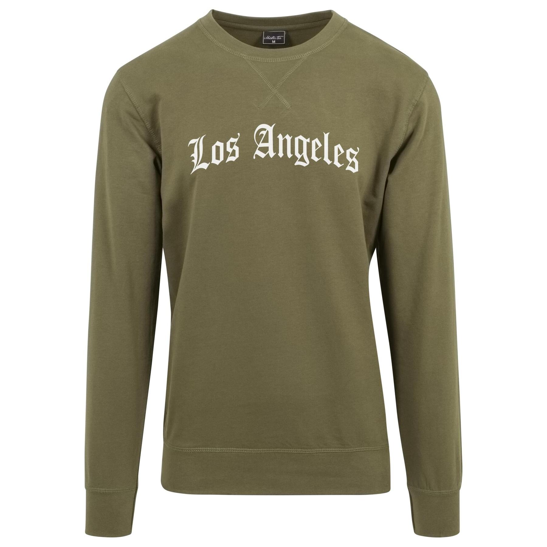 4066051311614 - Sweatshirt mit Rundhalsausschnitt Mister Tee Los Angeles Wording