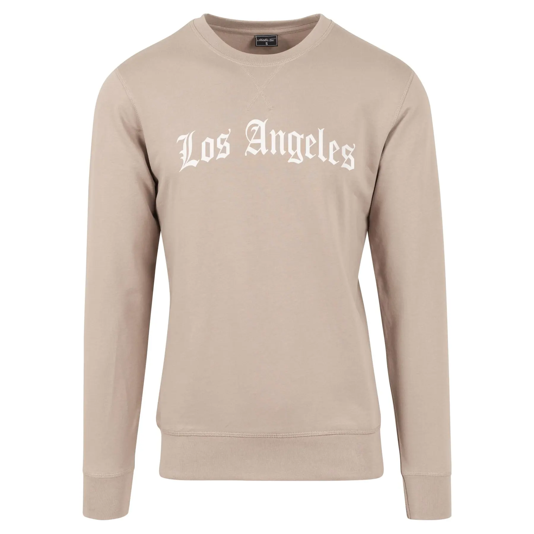 4066051311560 - Sweatshirt mit Rundhalsausschnitt Mister Tee Los Angeles Wording