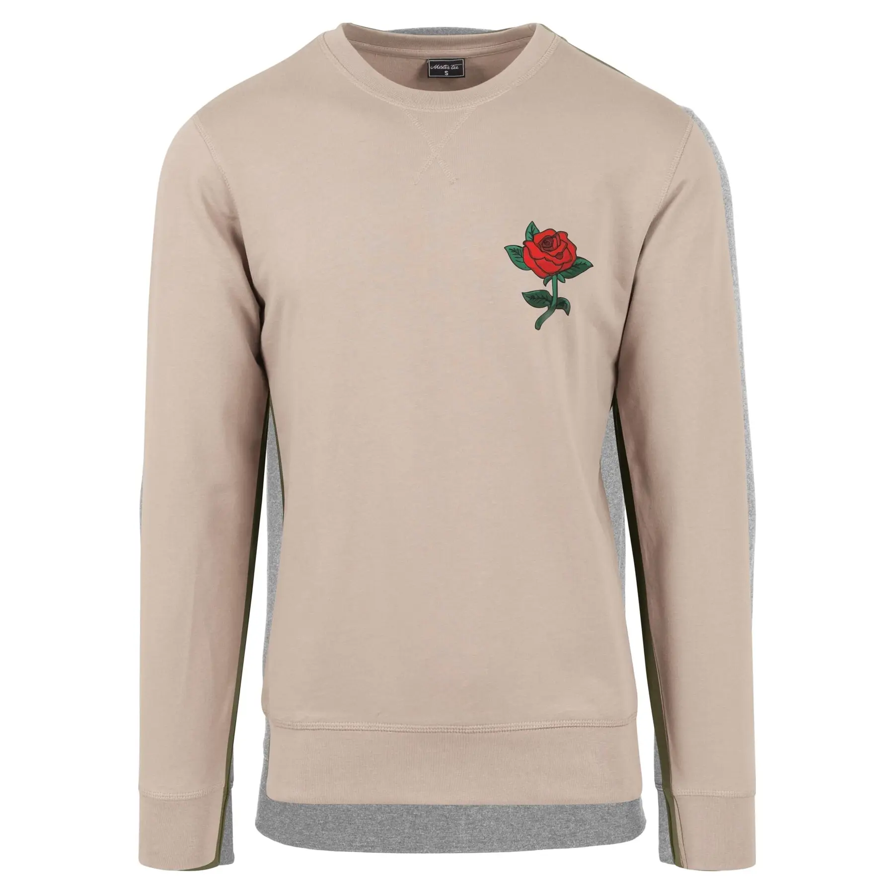 4066051311225 - Sweatshirt mit Rundhalsausschnitt Mister Tee Rose