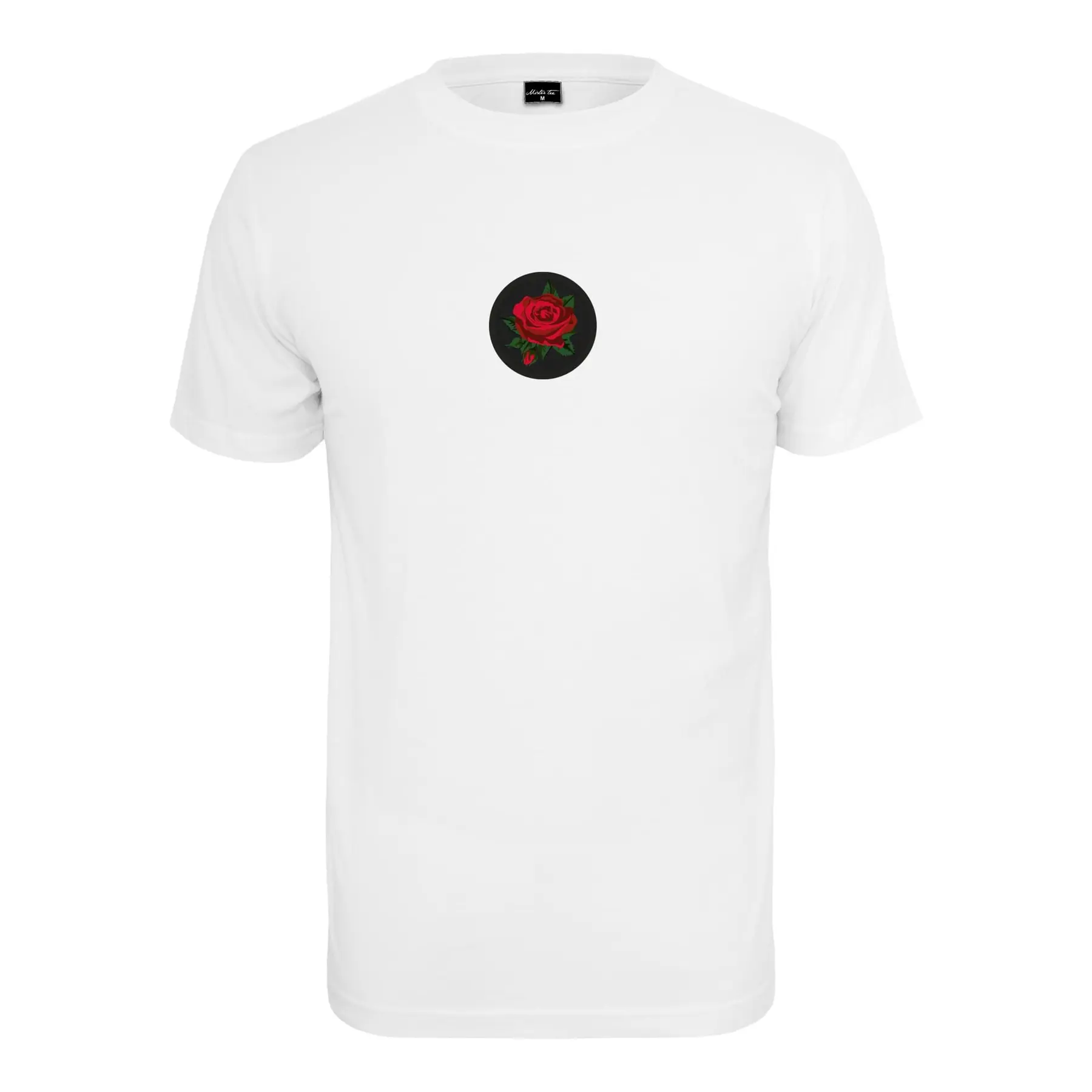 4066051284178 - T-Shirt Mister Tee Rose Patch