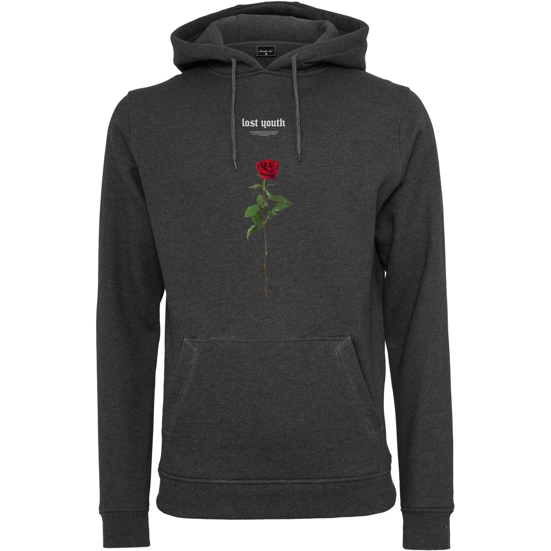 4066051308614 - Hoodie Mister Tee Lost Youth Rose