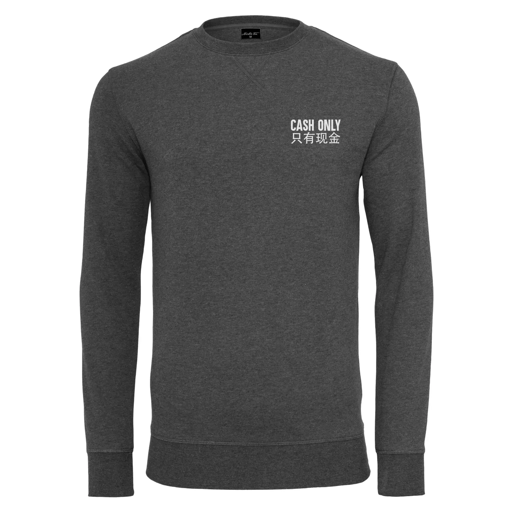 4066051311652 - Sweatshirt mit Rundhalsausschnitt Mister Tee Cash Only
