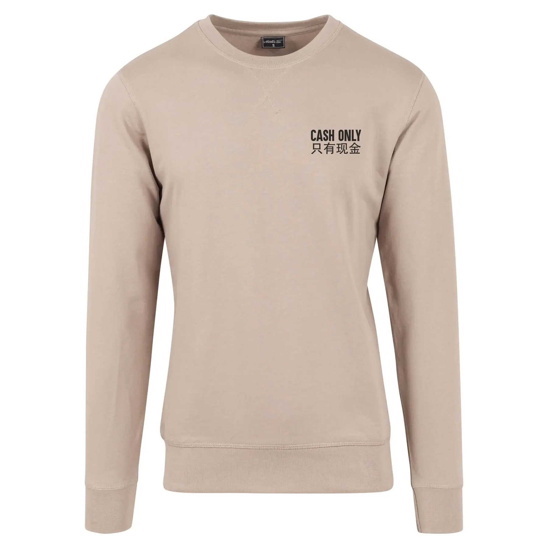 4066051311706 - Sweatshirt mit Rundhalsausschnitt Mister Tee Cash Only
