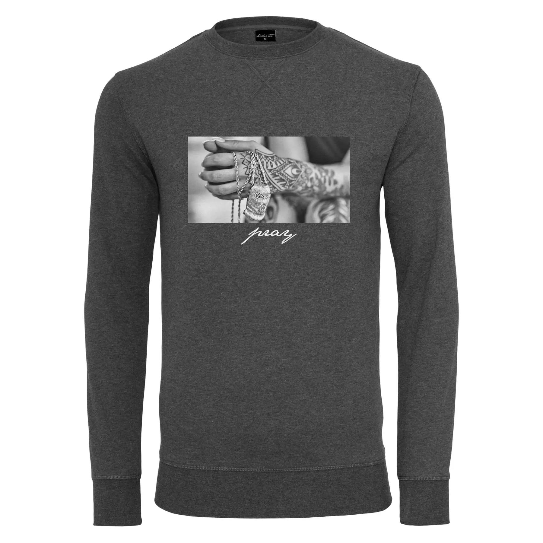 4066051312147 - Sweatshirt mit Rundhalsausschnitt Mister Tee Pray 20