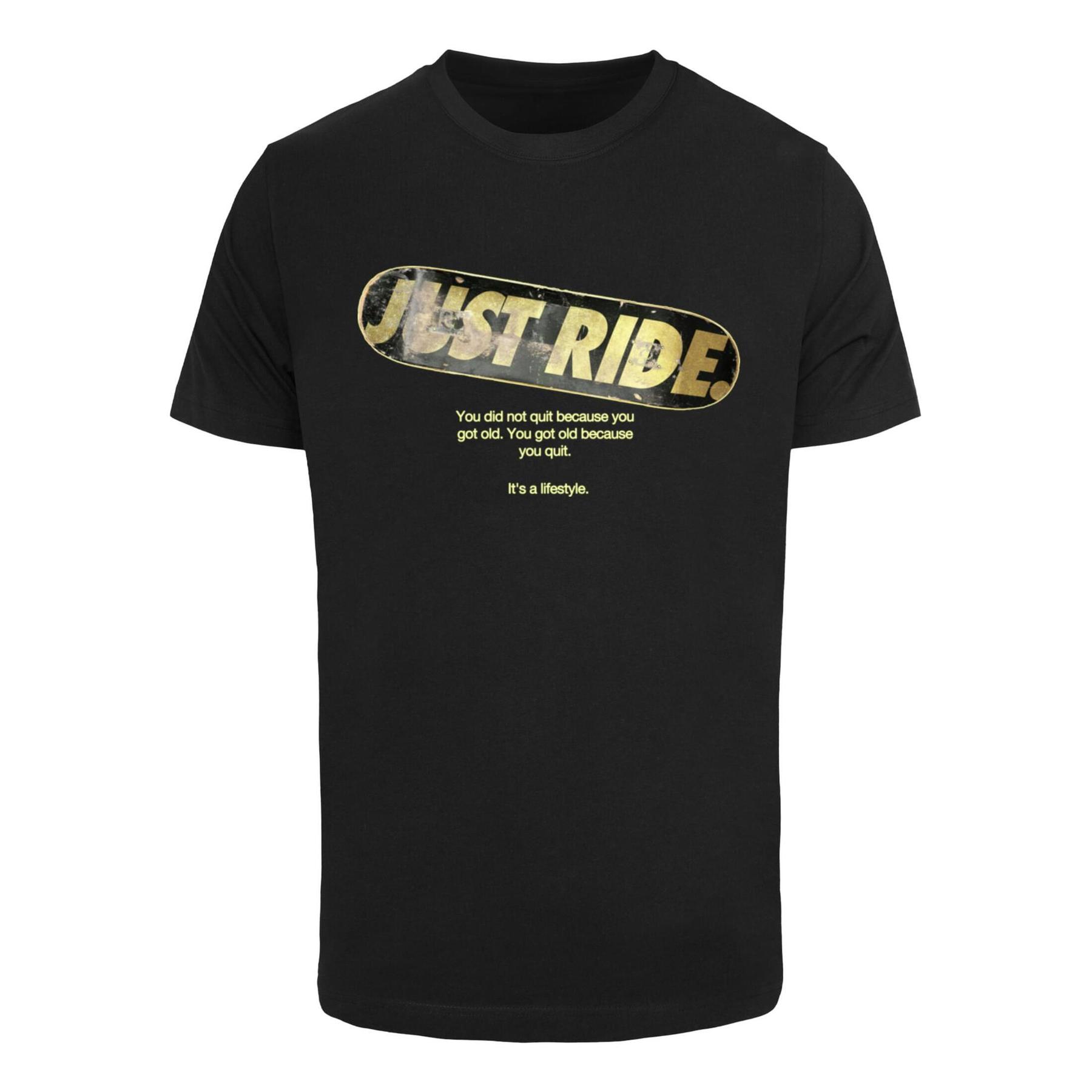 T-shirt Mister Tee Just Ride