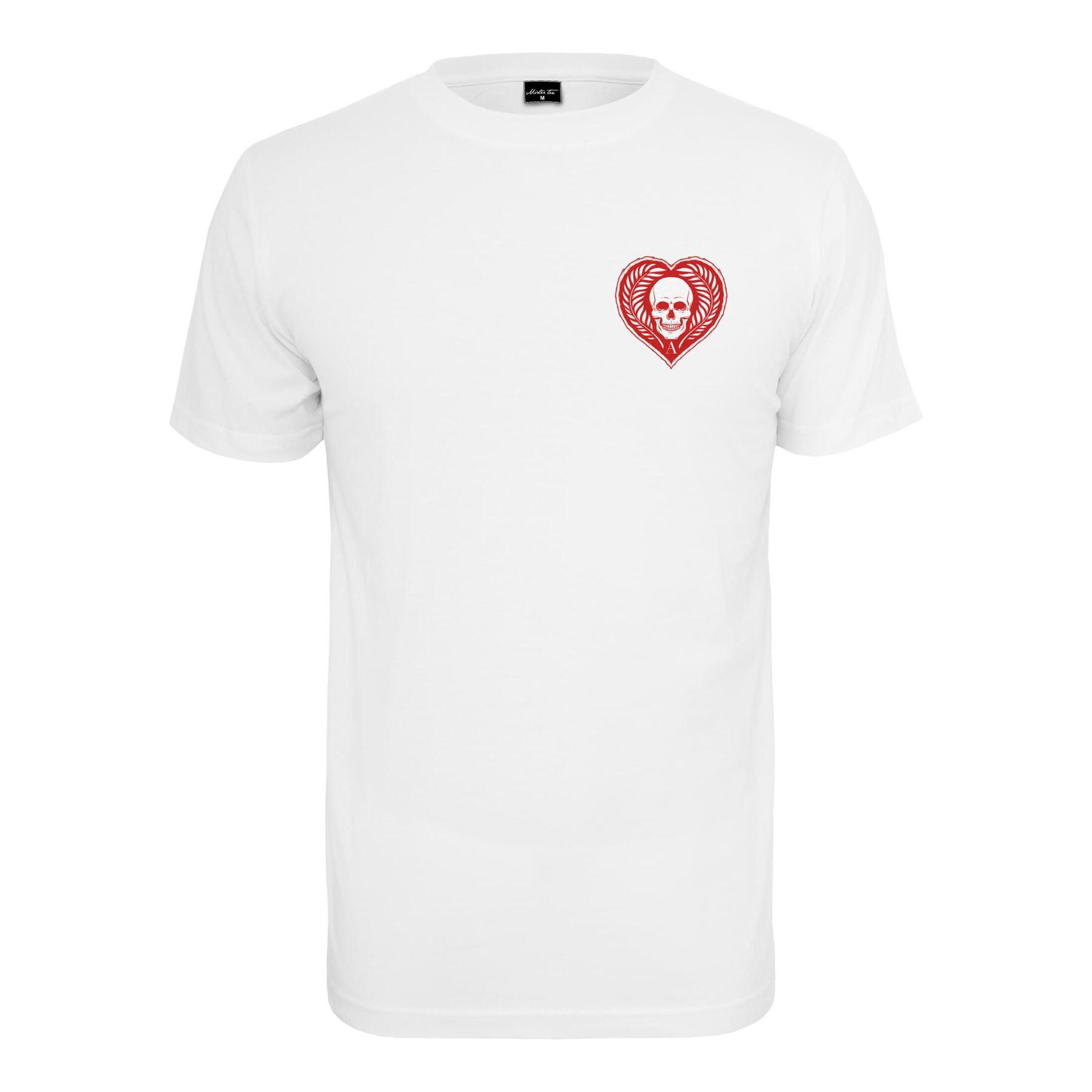 T-shirt Mister Tee Skull Heart