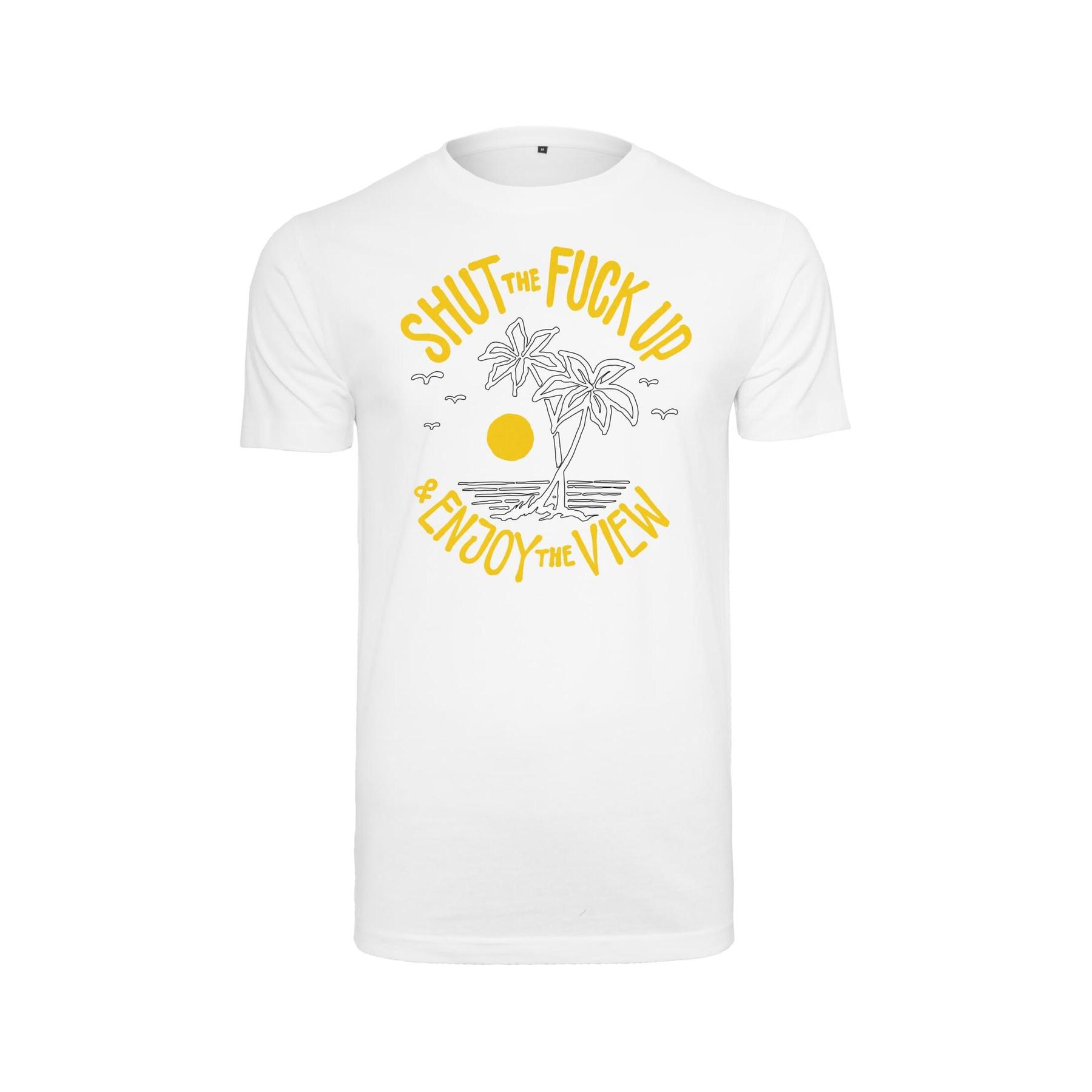 4066051382850 - T-Shirt Mister Tee Shut the Fuck Up & Enjoy The View