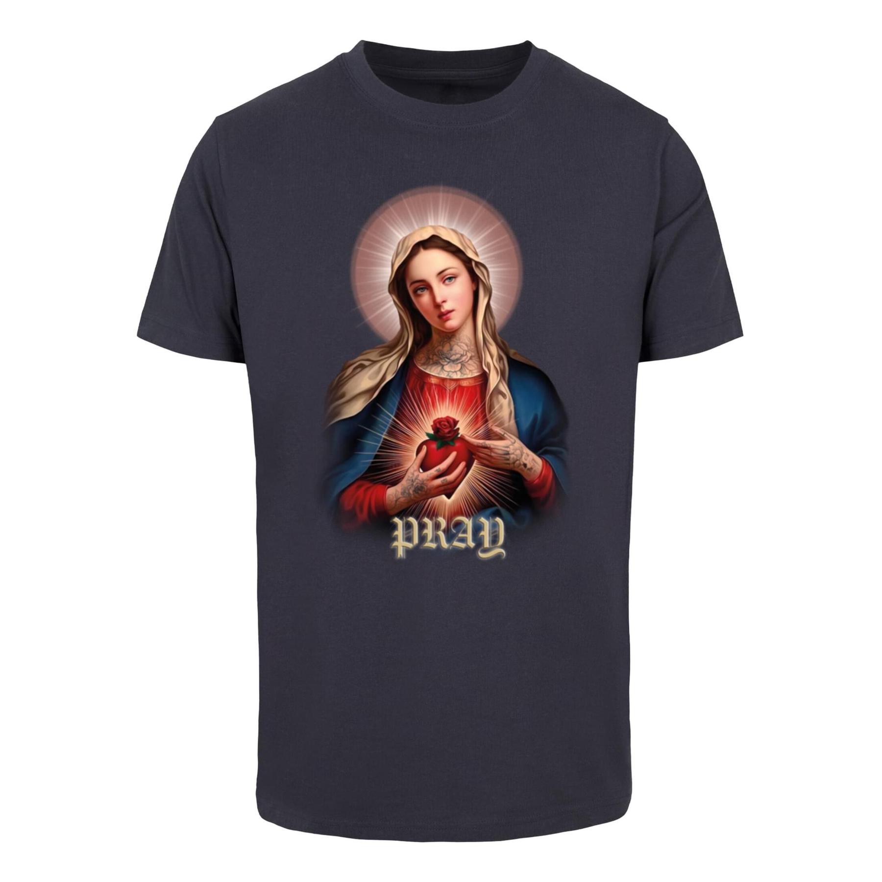 4068841850884 - T-Shirt Mister Tee Praying Mary