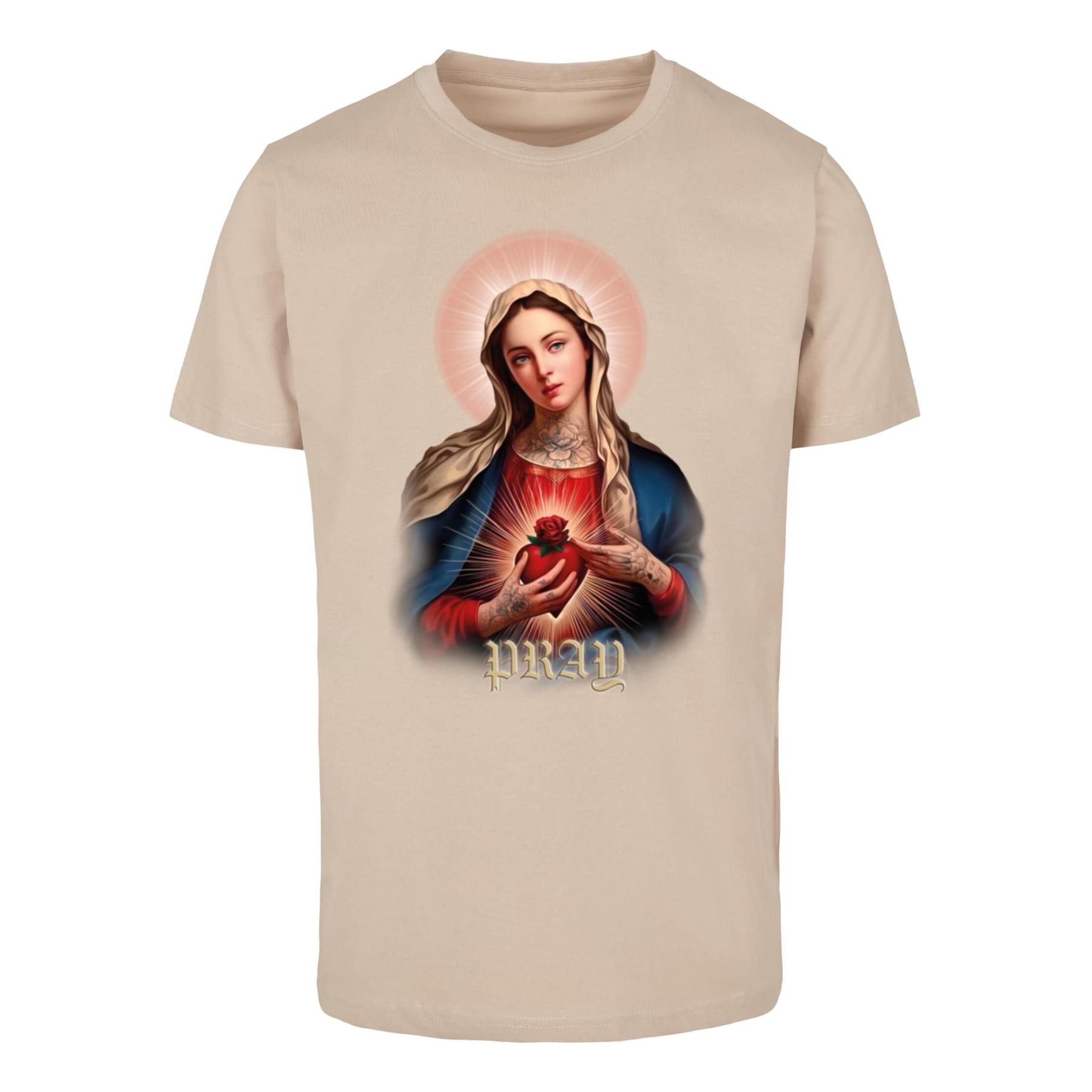 4069389456477 - T-Shirt Mister Tee Praying Mary