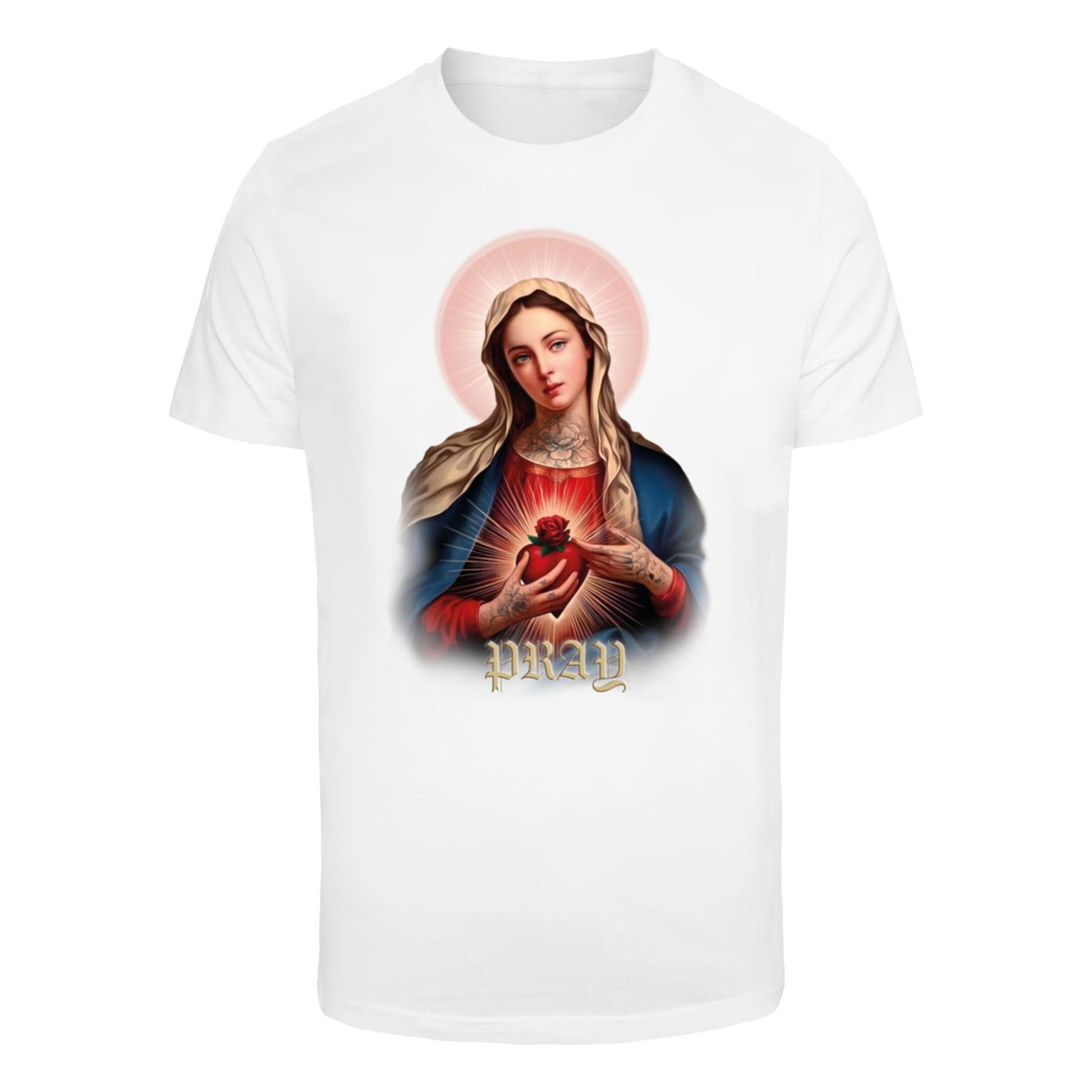 4068841850723 - T-Shirt Mister Tee Praying Mary
