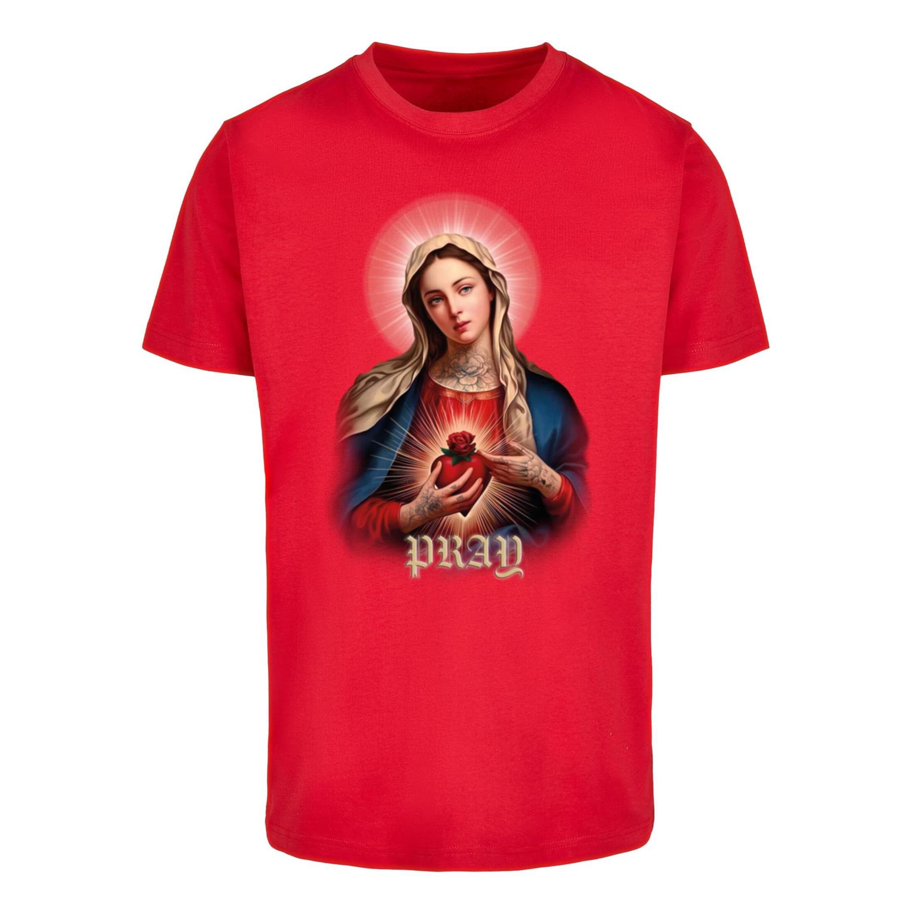 4068841850914 - T-Shirt Mister Tee Praying Mary