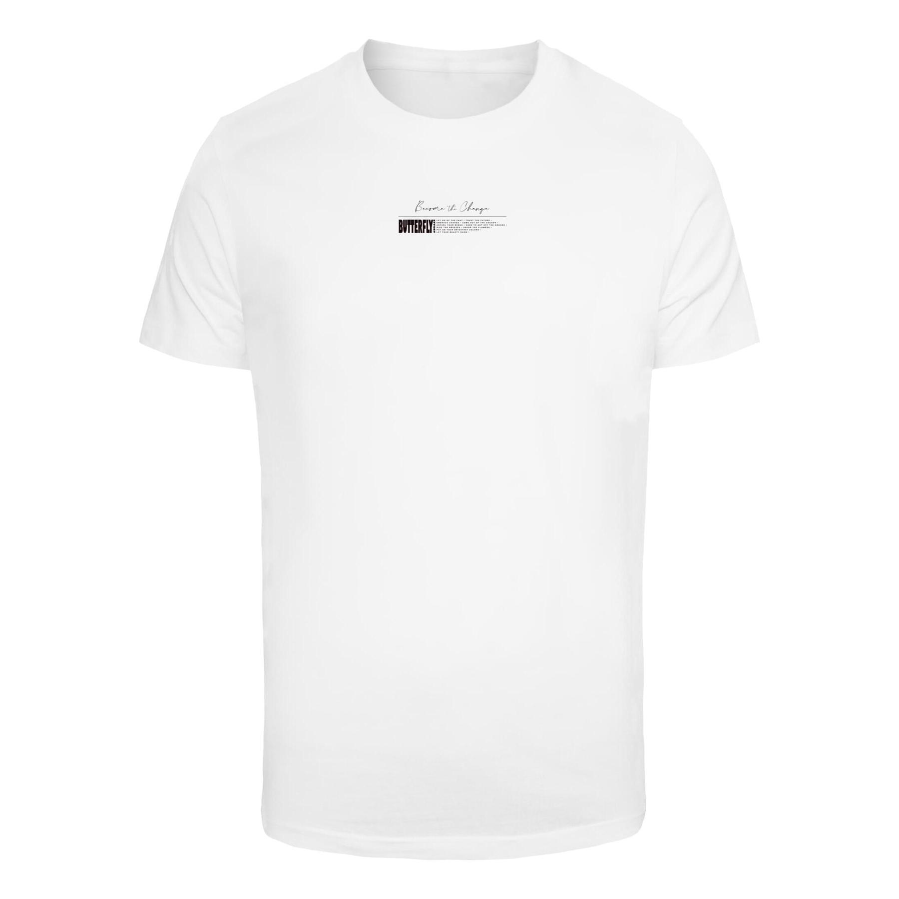 4066051472971 - T-Shirt mit Motiv-Print auf der Rückseite Modell Become the Change