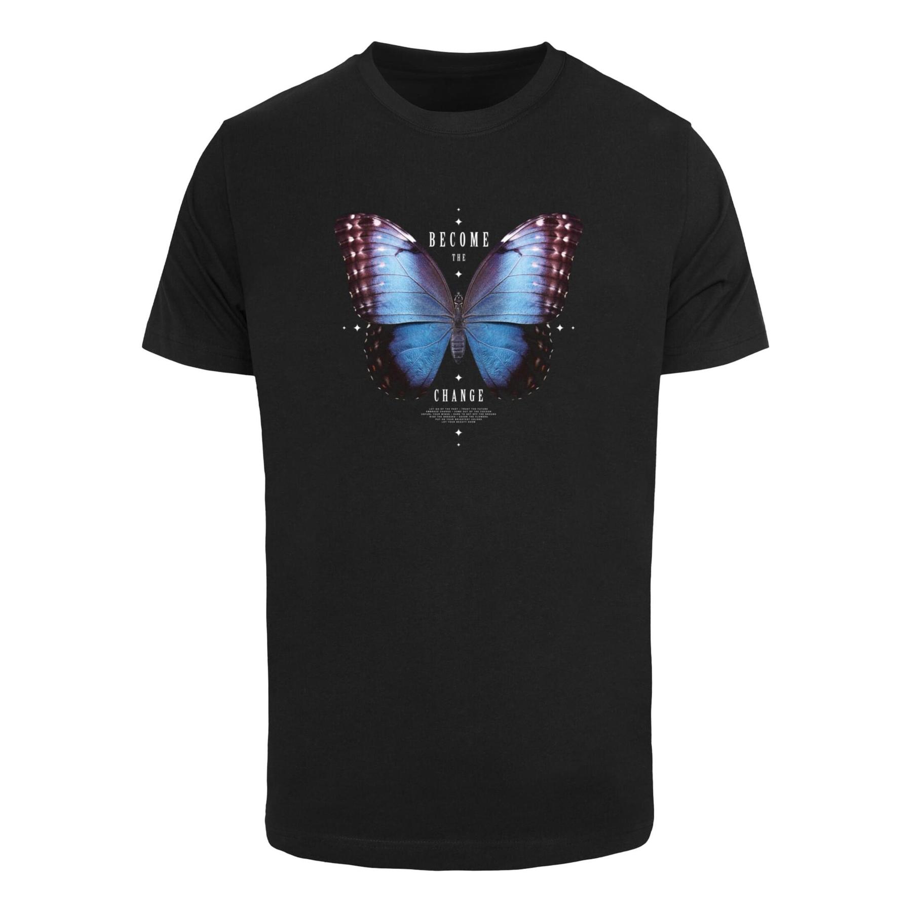4066051471899 - T-Shirt Mister Tee Become the Change Butterfly