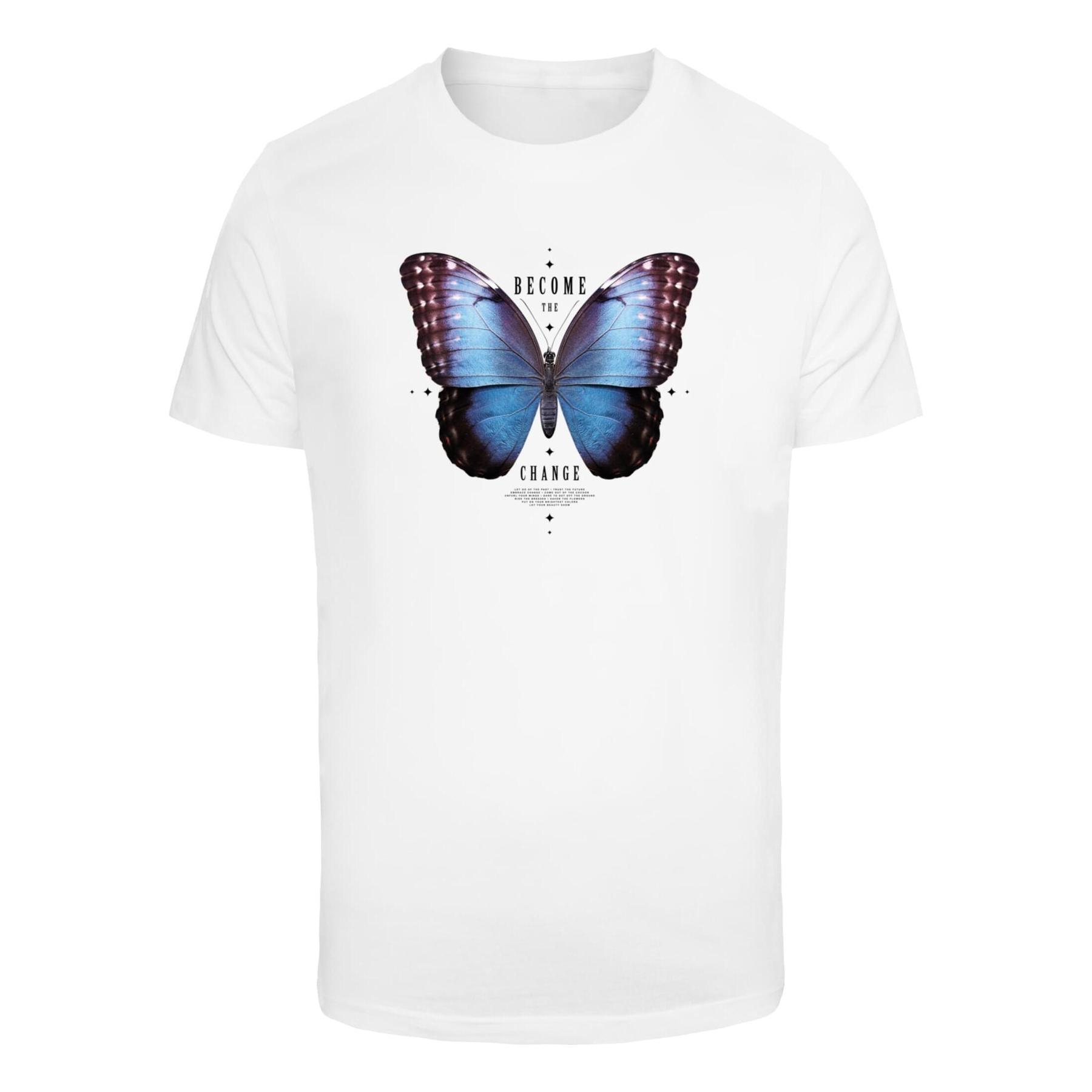 4066051472018 - T-Shirt Mister Tee Become the Change Butterfly