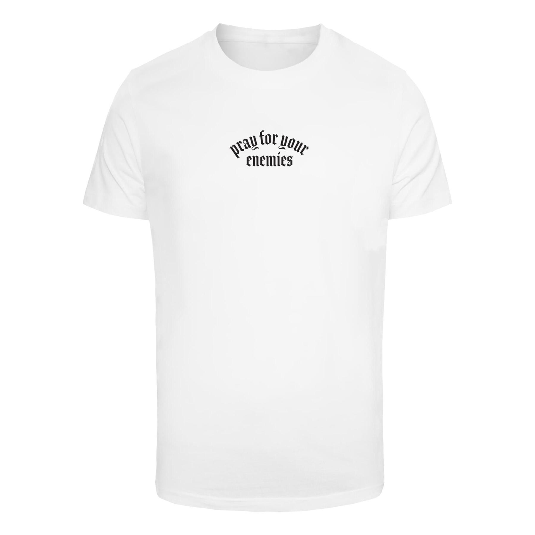 4066051475507 - T-Shirt Mister Tee Pray For Your Enemie