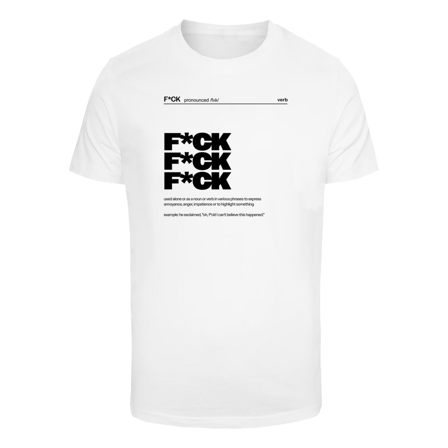 4068841442355 - T-Shirt Mister Tee F*ck Definition