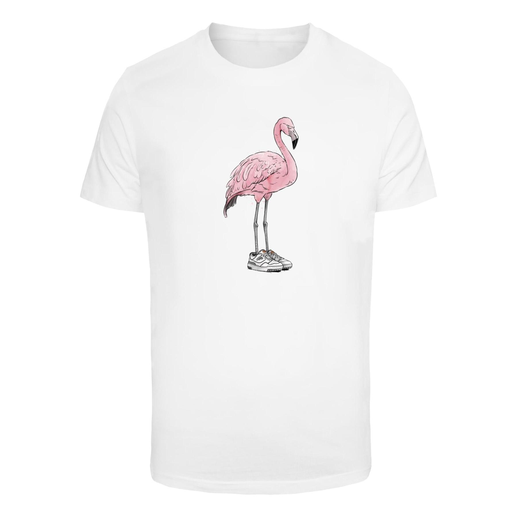 4068841769704 - T-Shirt Mister Tee Flamingo Baller