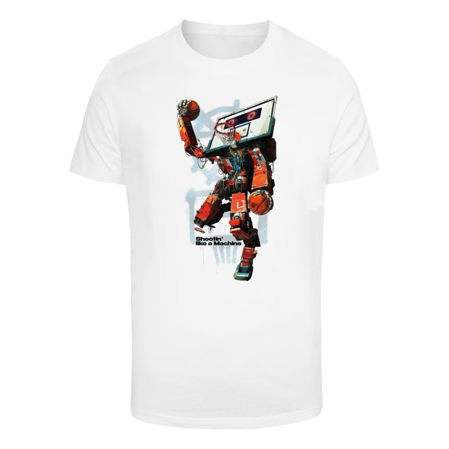 4068841841554 - T-Shirt Mister Tee Bball Robot