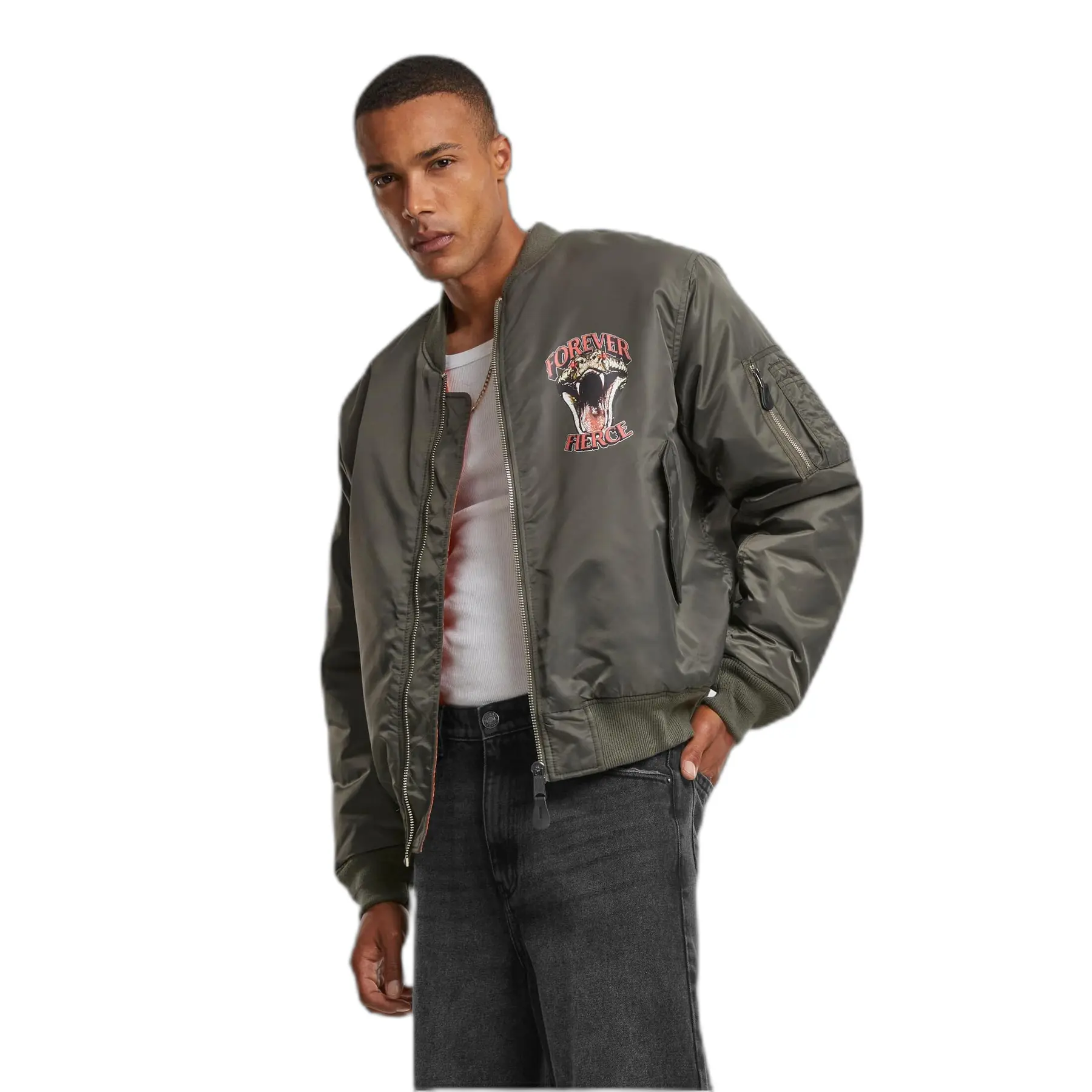 4068841852116 - Jacke Mister Tee Forever Fierce MA1