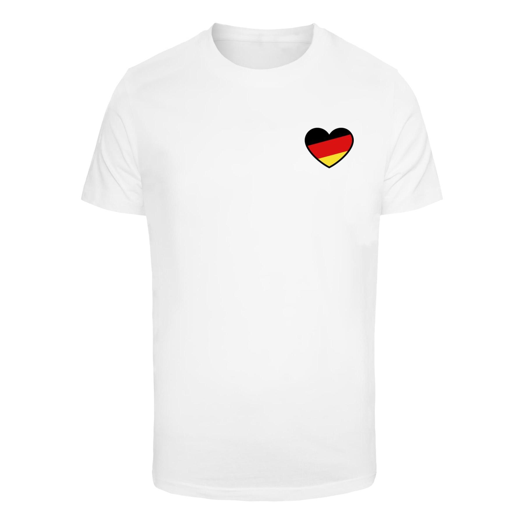 4068841933044 - T-Shirt Mister Tee Heart Flag
