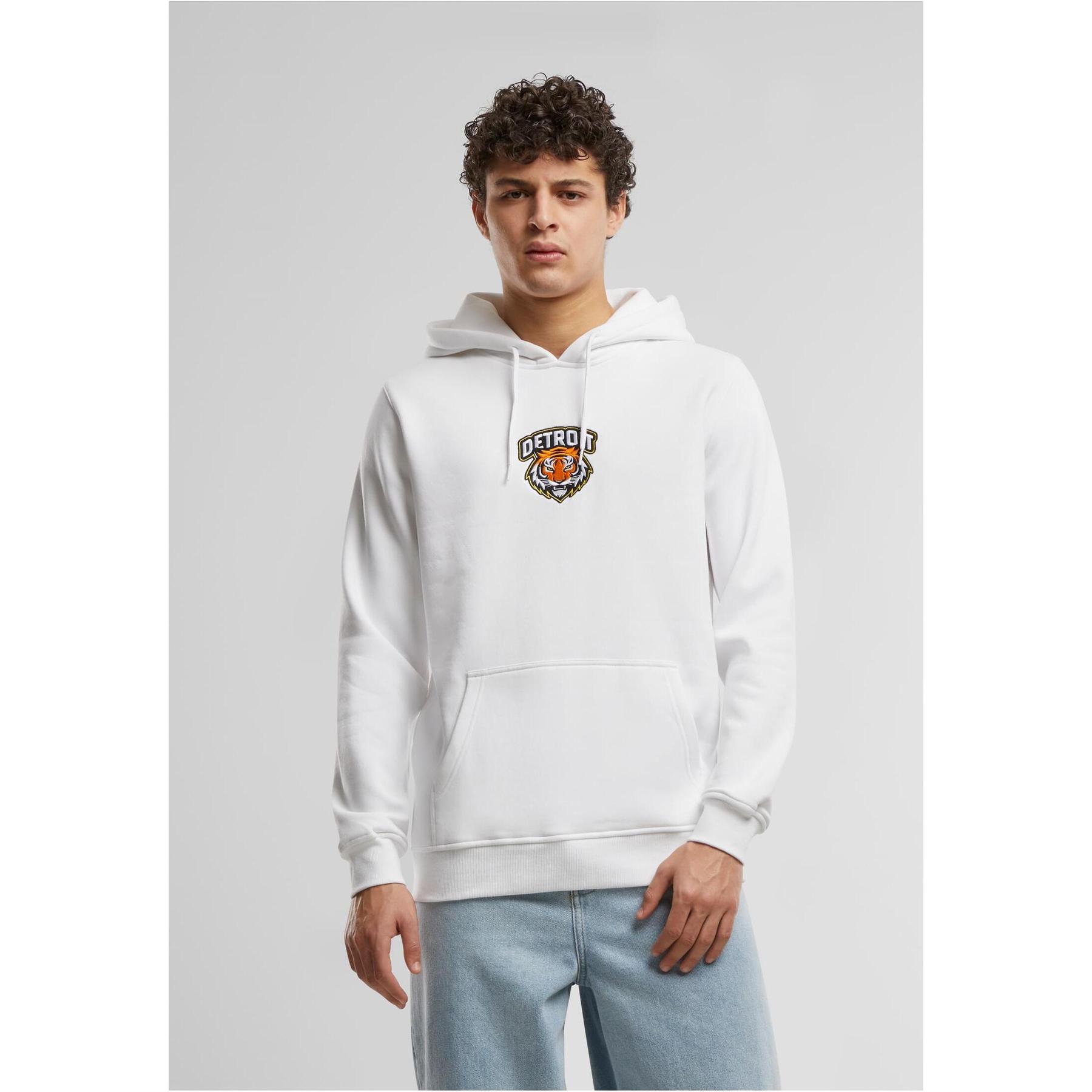 4069389510247 - Hoodie Mister Tee Detroit Tiger Head