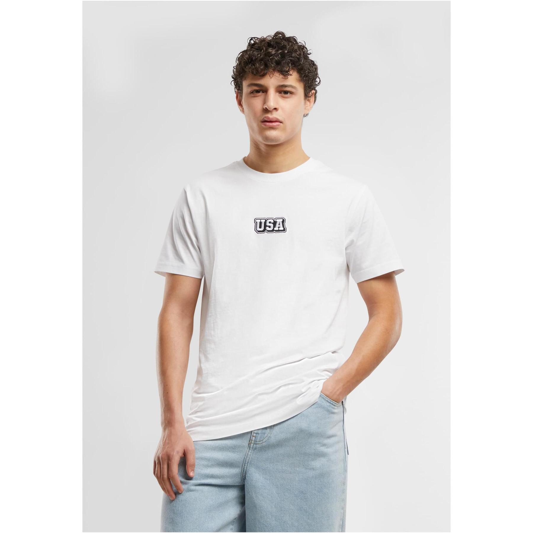 4069389509883 - T-Shirt Mister Tee USA College
