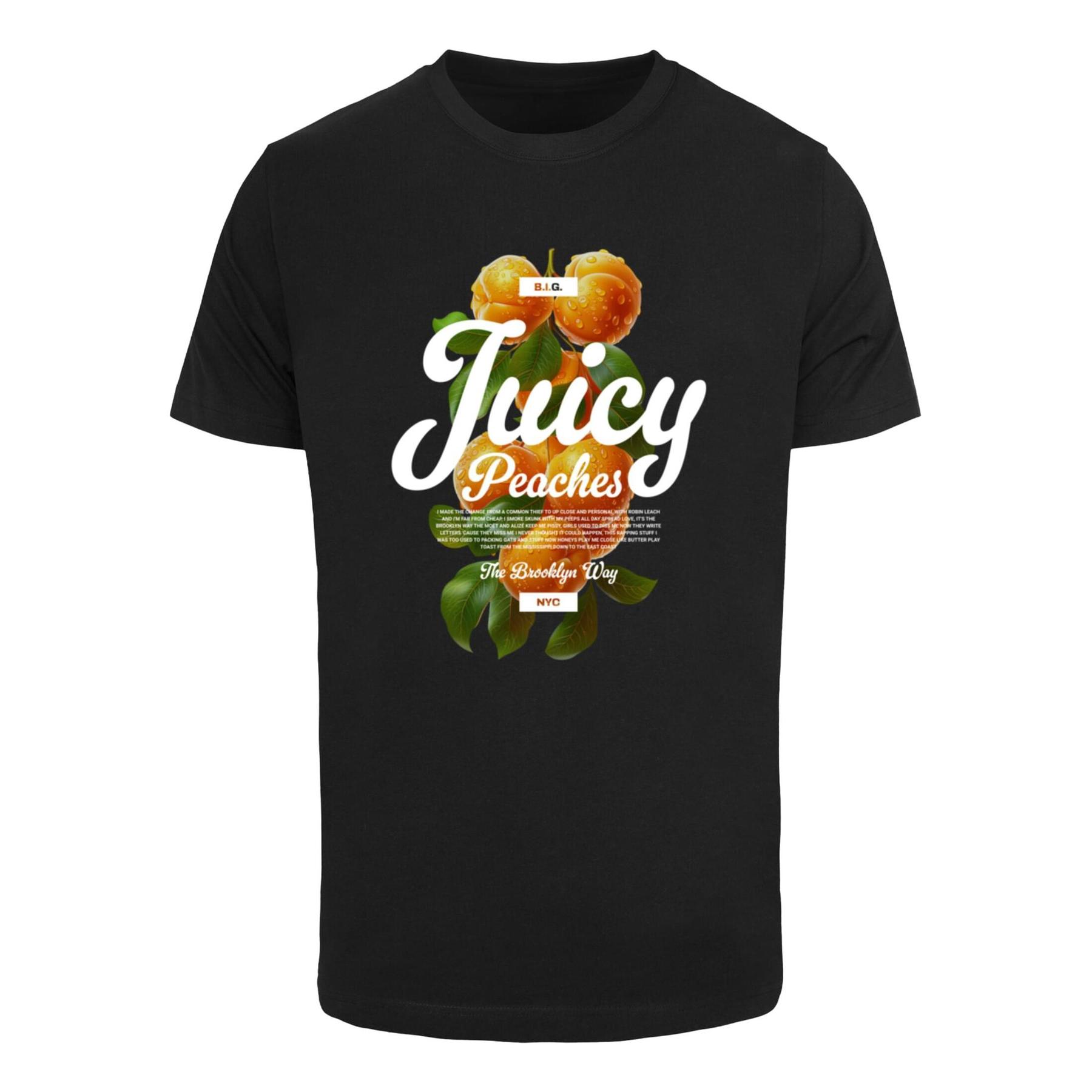 4069389514856 - T-Shirt Mister Tee Delicious Peaches