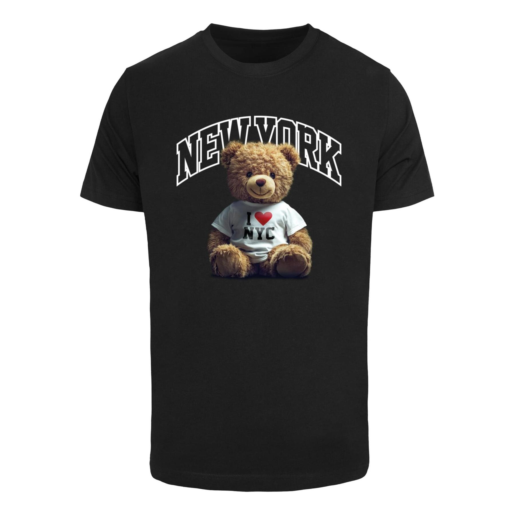 4069389539613 - T-Shirt Mister Tee New York College Bear