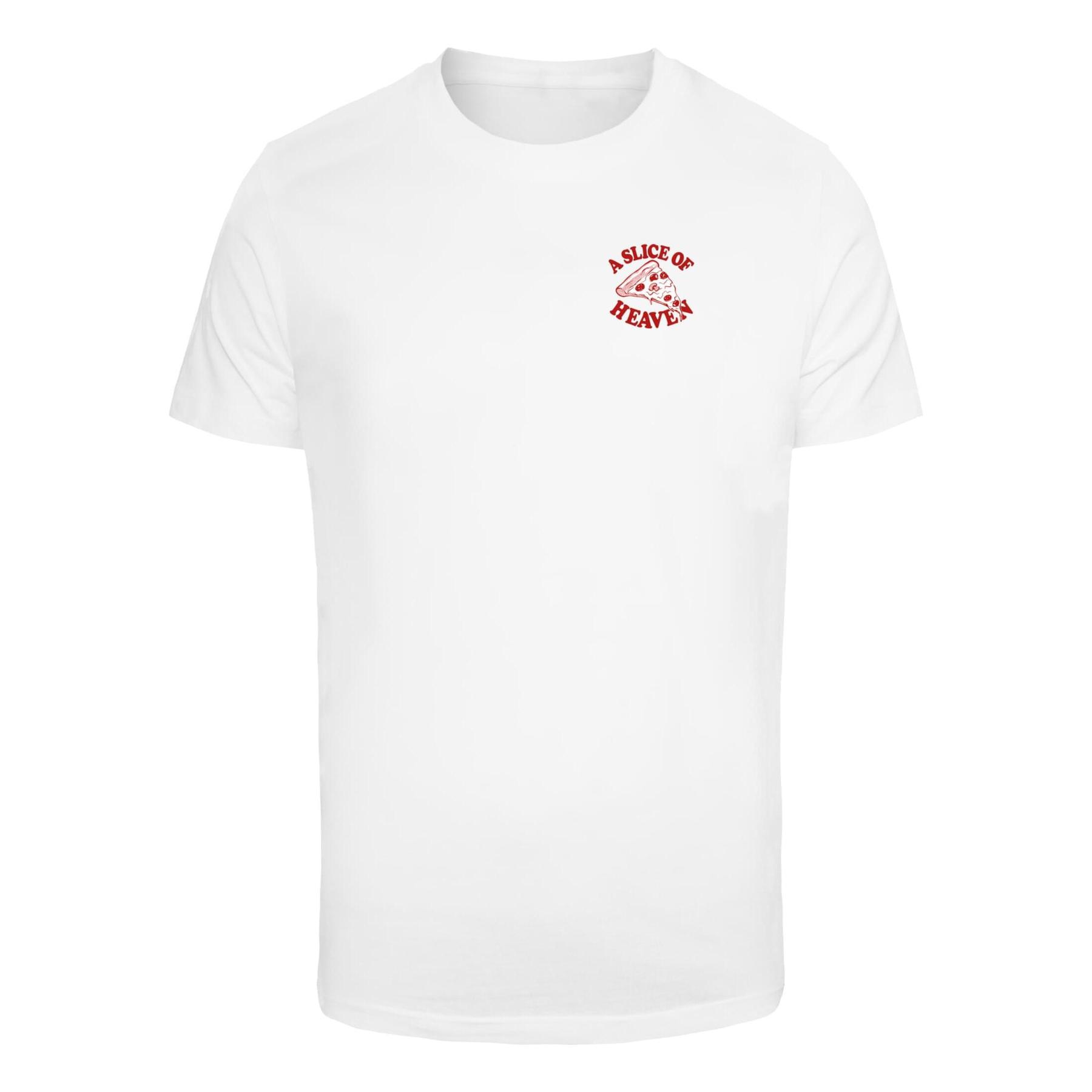 4070058030348 - T-Shirt Mister Tee Slice Of Heaven Pizza