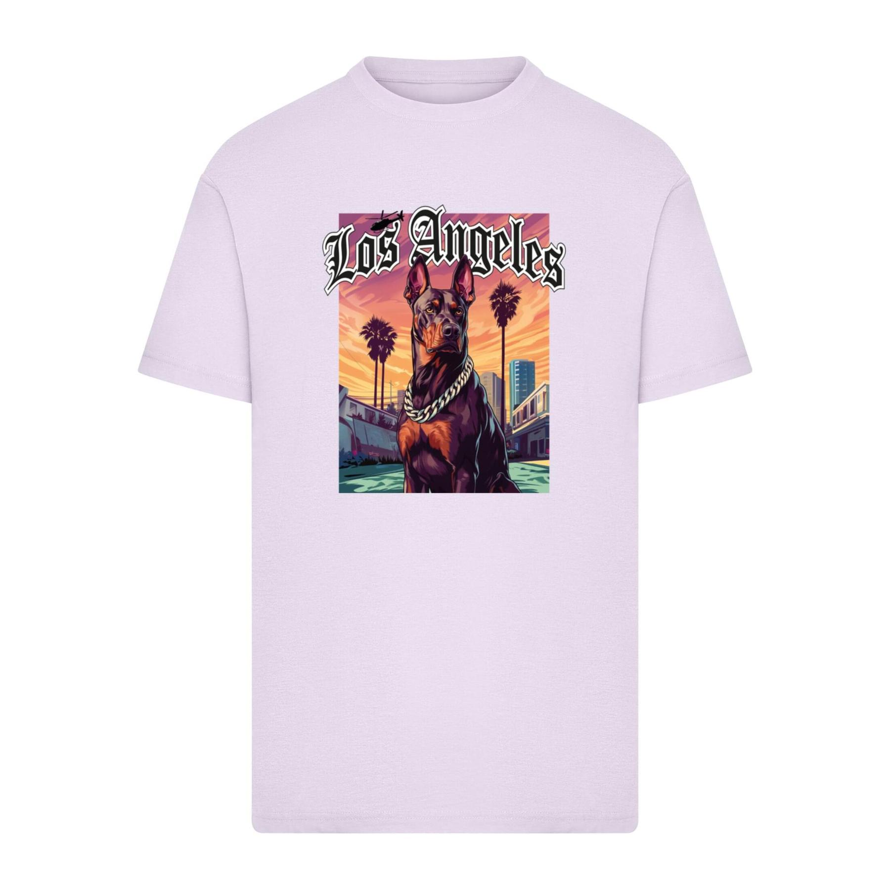 4070058183358 - T-Shirt Mister Tee Los Angeles Dog