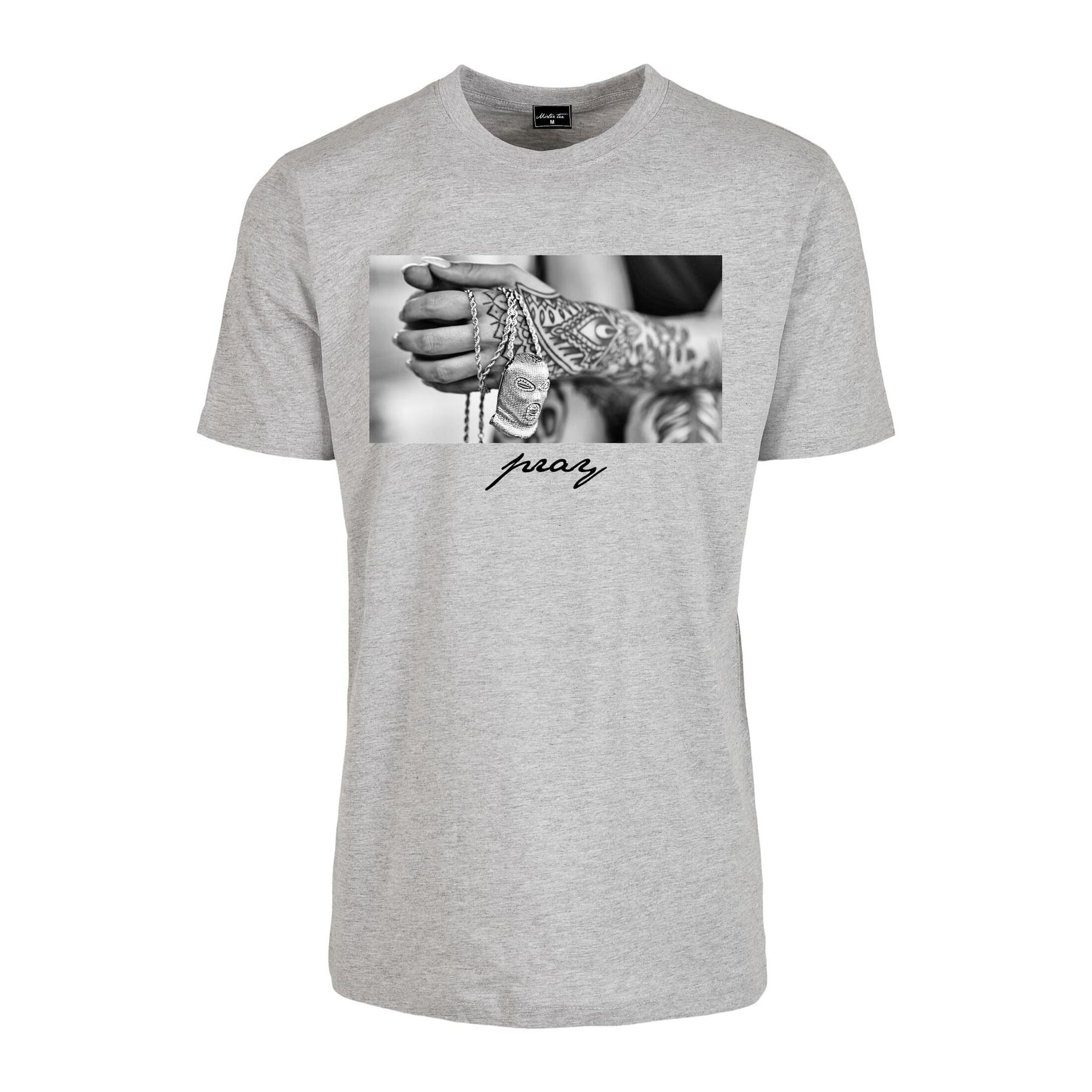 4053838755341 - T-Shirt in großen Größen Mister Tee Pray 20