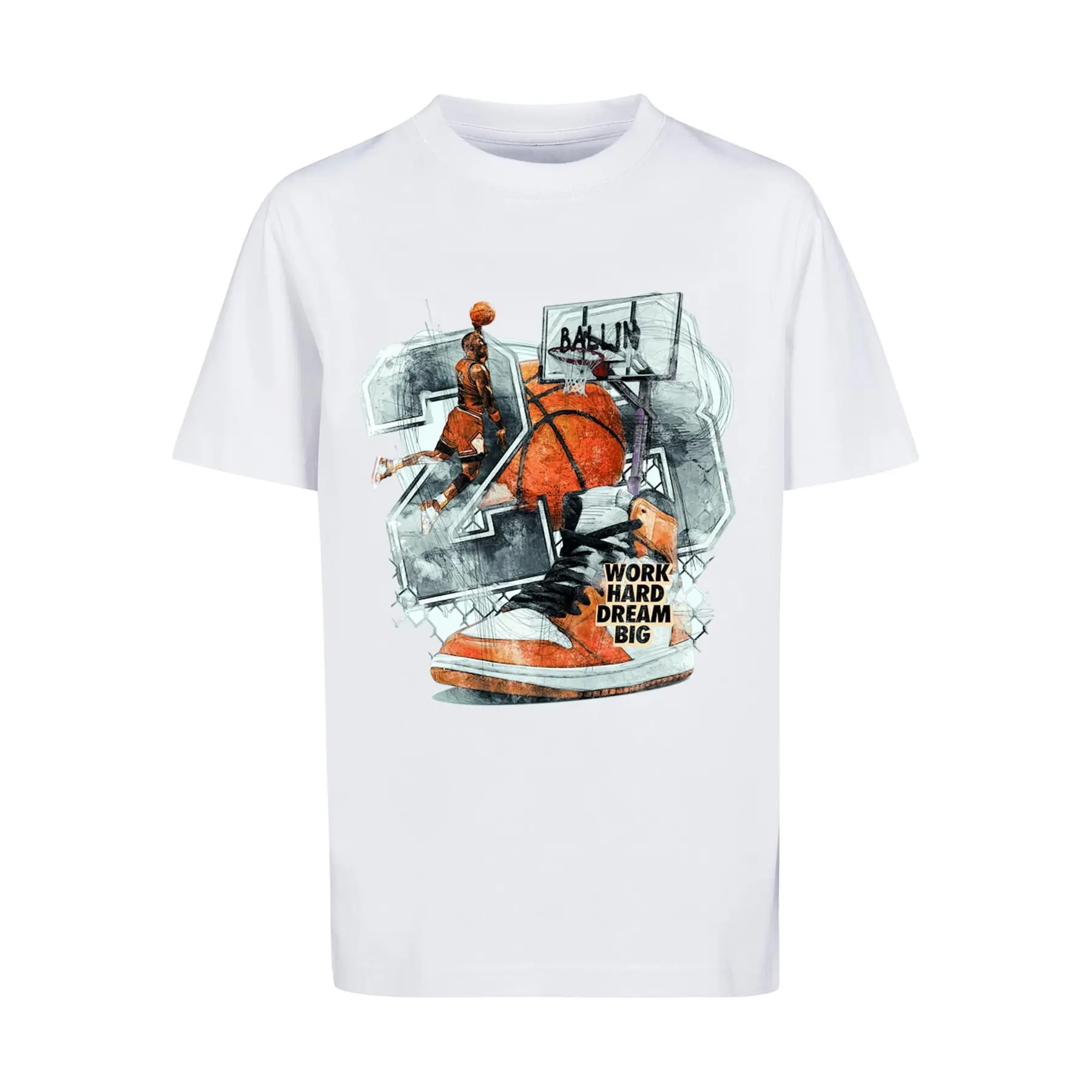 Kinder T-Shirt Mister Tee Vintage Ballin