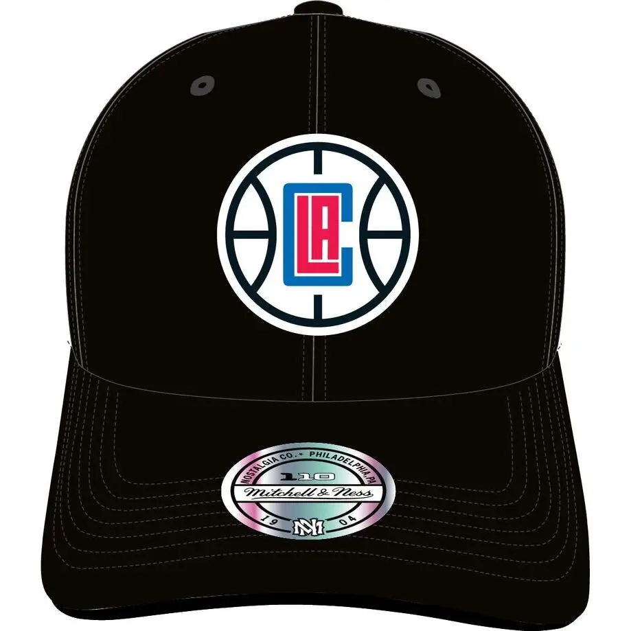 Image of Snapback Cap 6 Panels 110 mit nba team logo Los Angeles Clippers