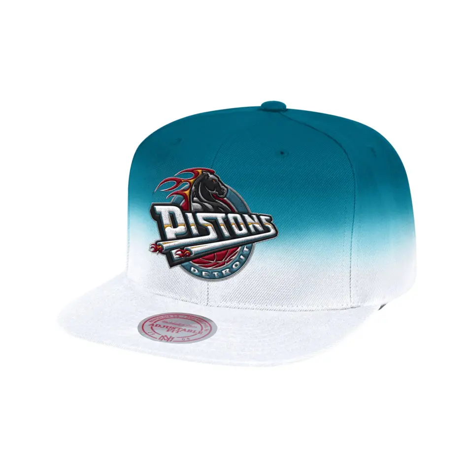 0194582714858 - Snapback Cap Color Fade Detroit Pistons