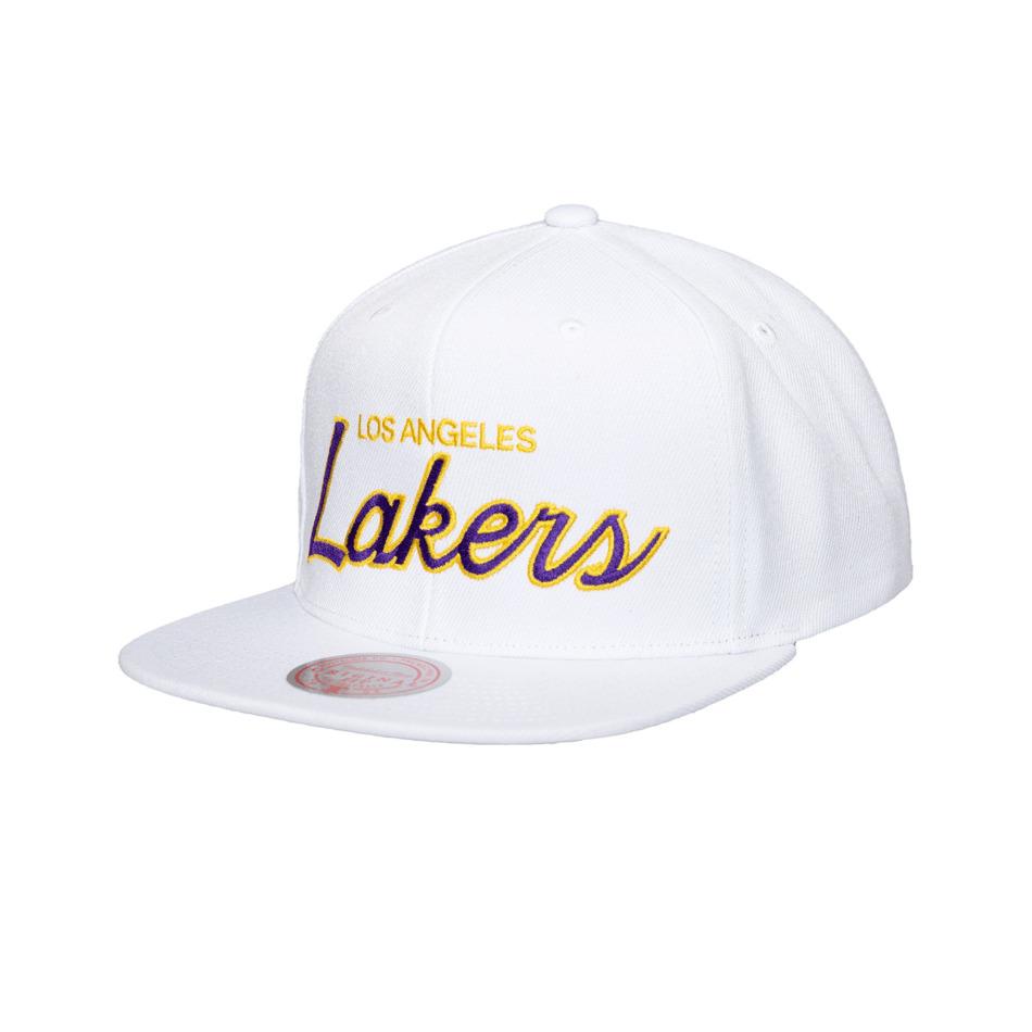0194582715879 - Snapback Cap Heritage Script Los Angeles Lakers