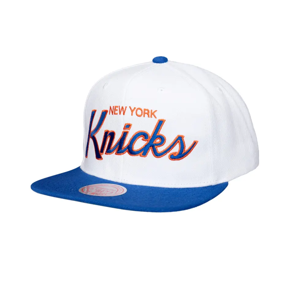 0194582716487 - Snapback Cap Heritage Script New York Knicks
