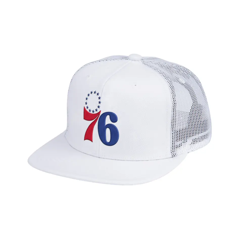 0194582717538 - Trucker Cap Cool Down Philadelphia 76ers