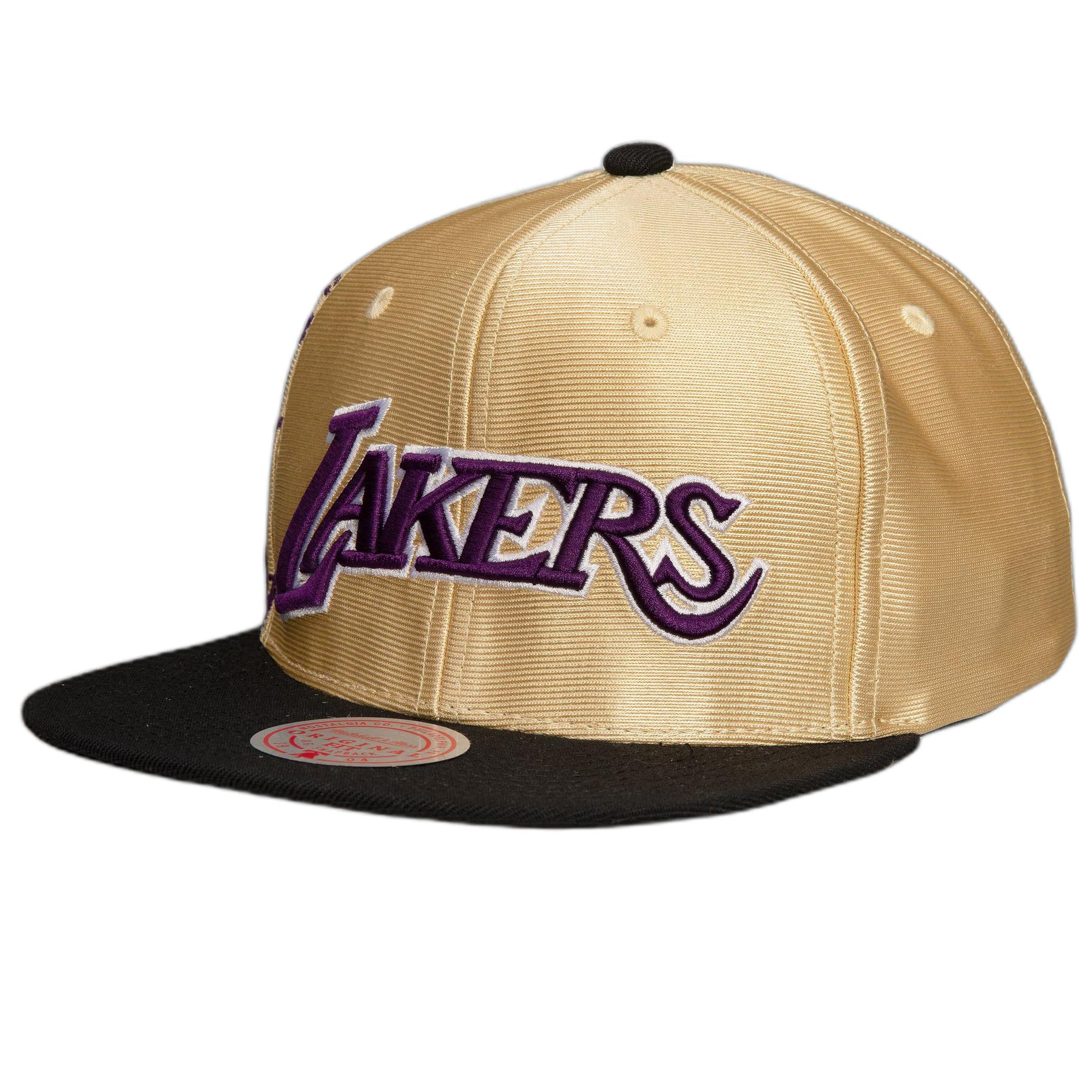 0195563016695 - Snapback Cap Omni Branded B Los Angeles Lakers