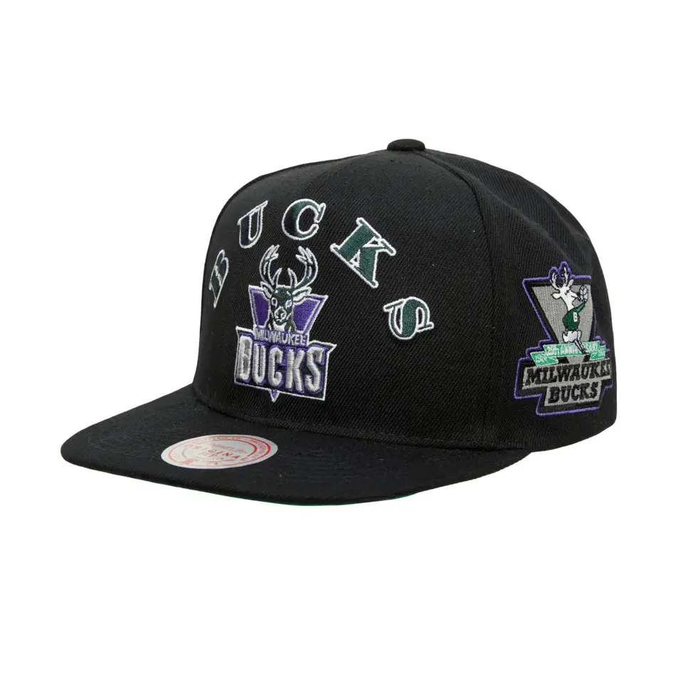 0196294555590 - Snapback Cap My Squad Milwaukee Bucks