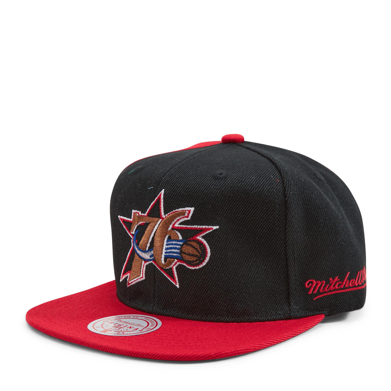 0196294014202 - Snapback Cap Philadelphia 76ers Rear Script Deadstock HWC
