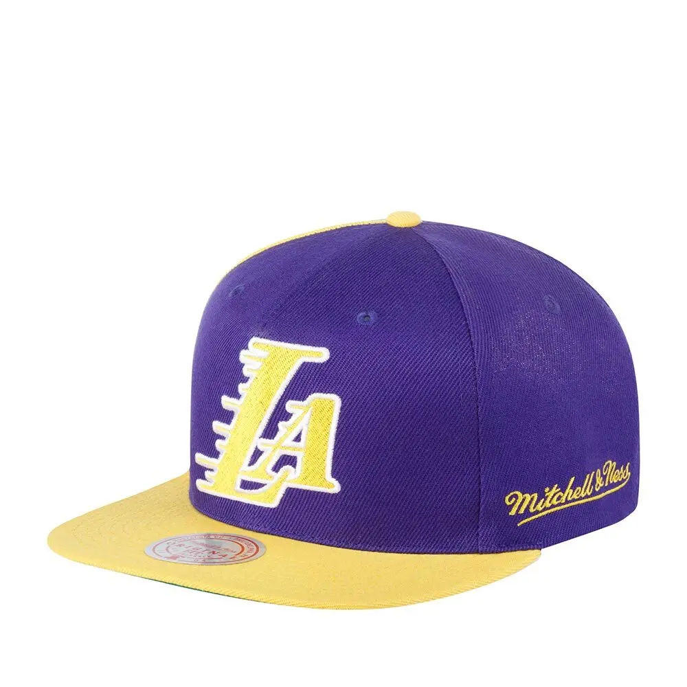 Image of Snapback Cap Los Angeles Lakers Rear Script Deadstock