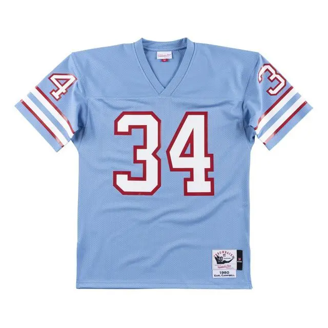 0697589505479 - Authentisches Trikot Houston Oilers NFL Earl Campbell 1980