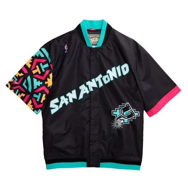 0194582662807 - Authentische Sweatjacke NBA San Antonio Spurs 2002