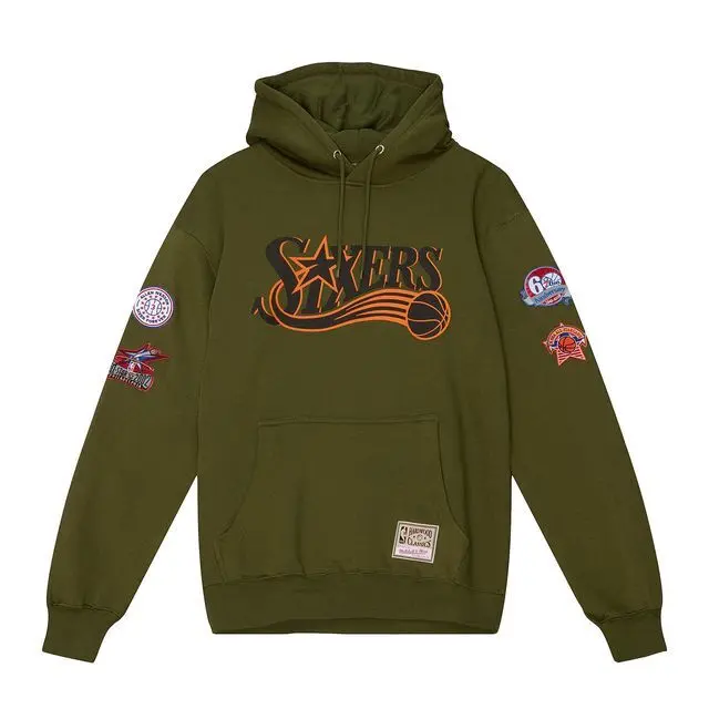 0195563459980 - Hoodie Philadelphia 76ers Script Flight