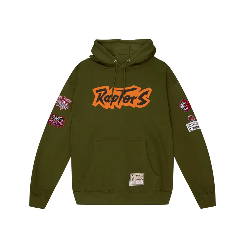 0195563461235 - Toronto Raptors Kapuzenpullover Script Flight