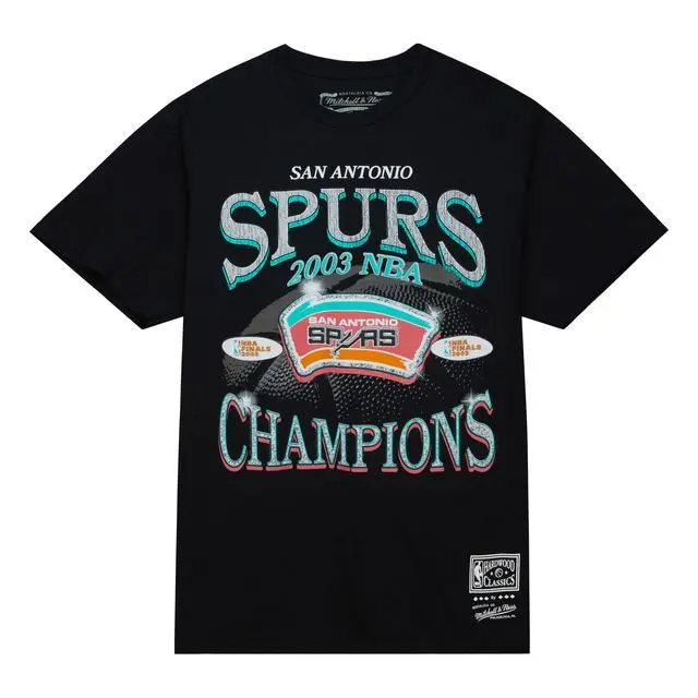 0196945264970 - T-Shirt San Antonio Spurs NBA Champions Era Hwc