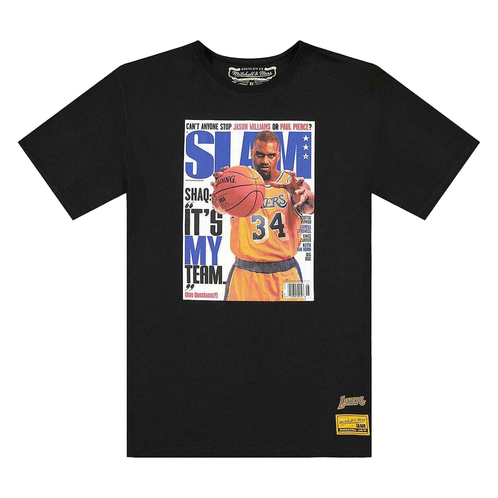 0196294346105 - T-Shirt Los Angeles Lakers NBA Slam Magic